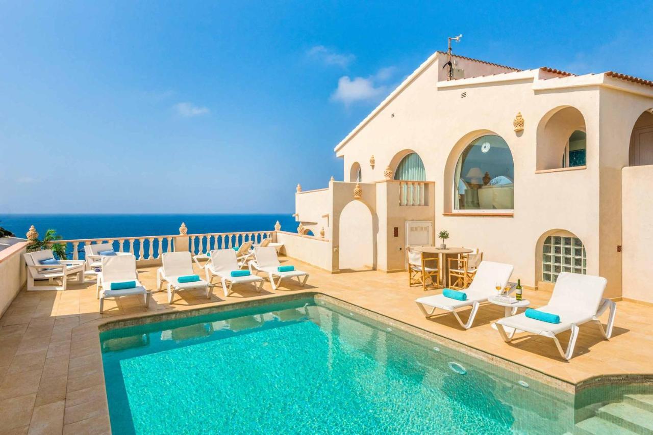 Alta Mar Villa Cala En Porter  Luaran gambar